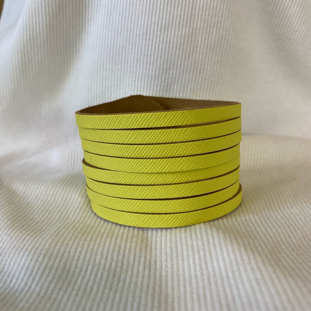 Nickel and Suede leather bracelet